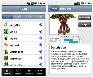 Garden Planner Android app